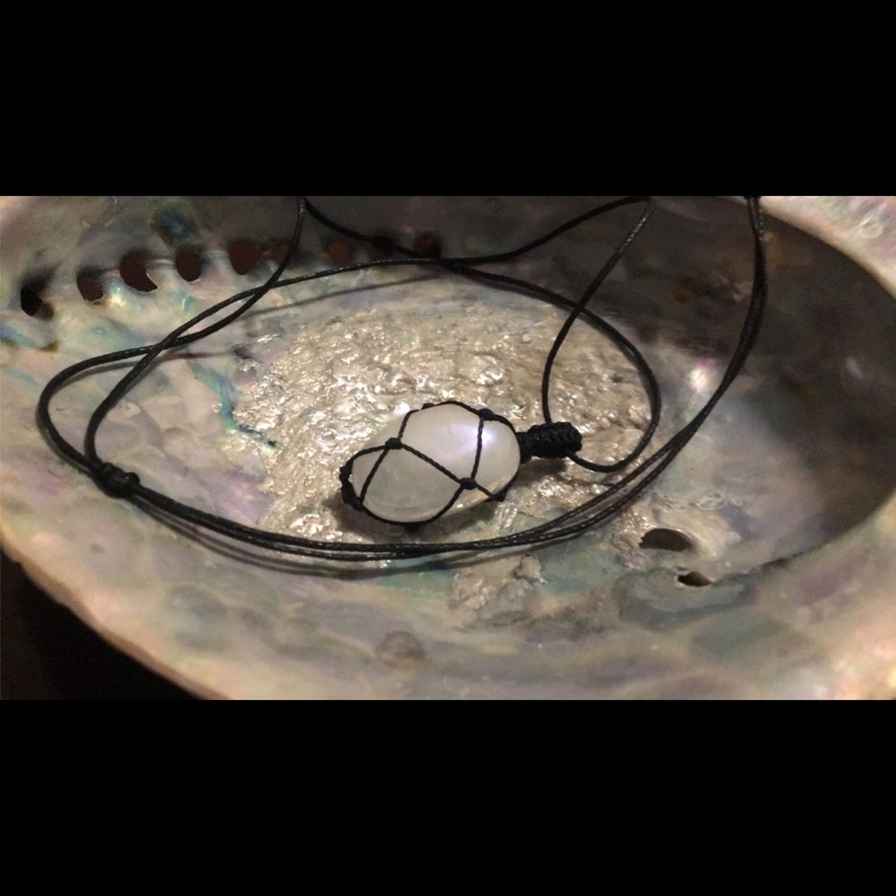 Aura Quartz necklace